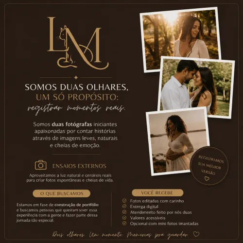 Ensaios fotográficos a partir de 39,90