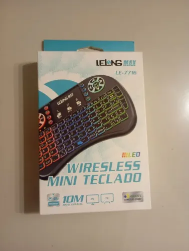 Controle Mini Teclado Wireless