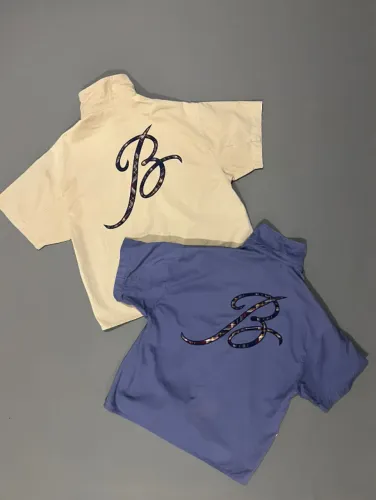 Barra Crew Camisa de Botão "B"