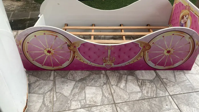 Cama infantil de princesa