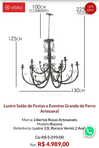 Vendo lustre
