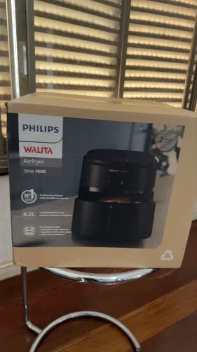 Philips Walita Fritadeira Airfryer Série 1000 XL - 6,2 litros, Tecnologia RapidAir, 220v