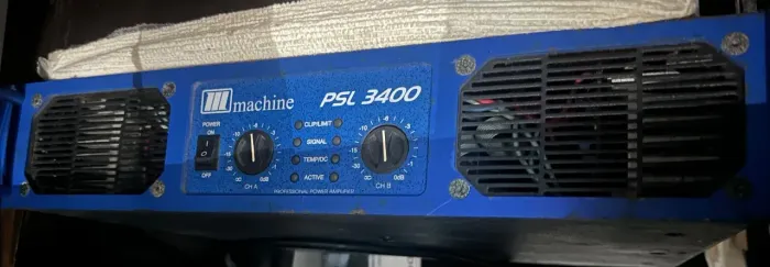 Amplificador PSL 3400 MACHINE