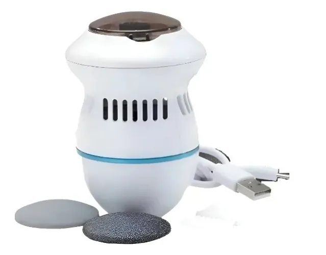 Removedor De Calos vácuo Esfoliador Lixa Recarregável