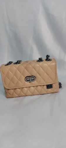 Bolsa de Couro legítimo elegante Santa Marinella SM 2954 semi nova 