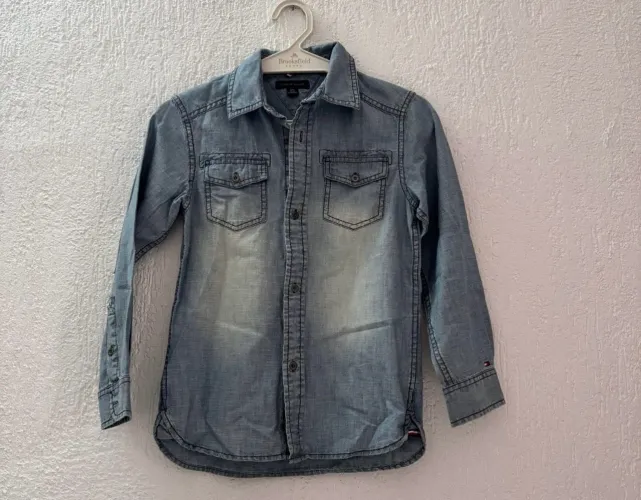 Camisa Tommy Hilfiger menino 8