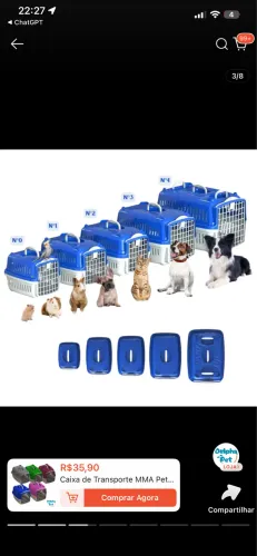 Caixa de transporte n 1