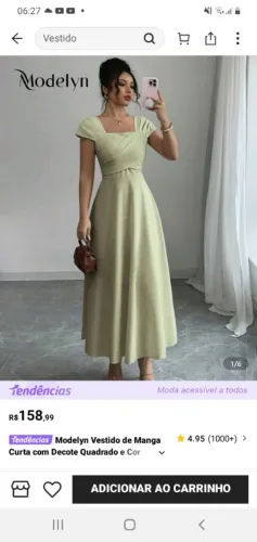 Vestido arrumado com zíper nas costas (Novo) veste 38/40