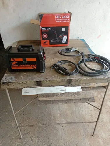 Máquina de solda coban bivolt tres processos