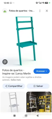 Escrivaninha Spaceo Leroy Merlin; Desmontada<br>Alto da Xv <br>75,00