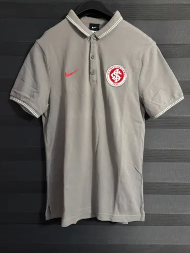 Camisa Polo Internacional Nike Cinza M