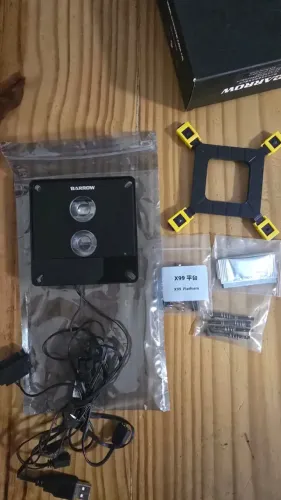 Waterblock CPU Barrow Intel RGB OLED LGA 115x 1200 1700 X99 X299