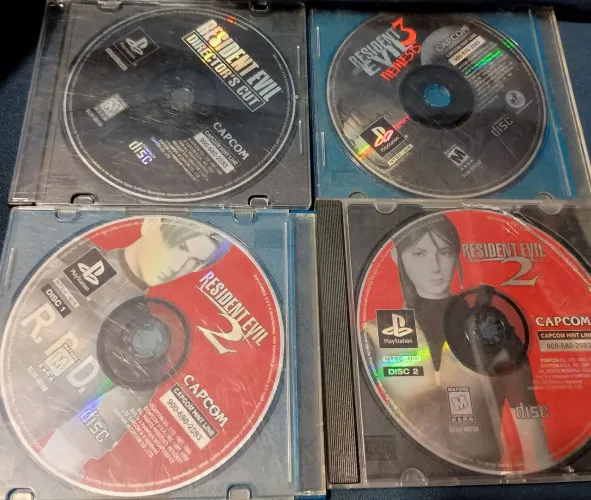 Trilogia resident evil ps1 (original)