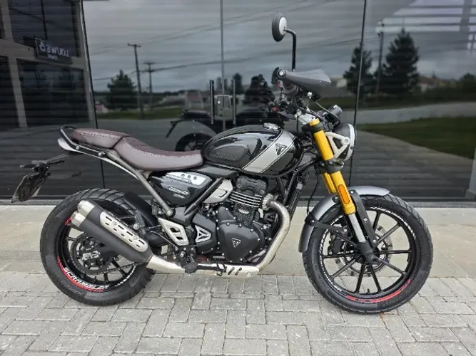 Triumph Scrambler 400 X Abs - Estudo Troca por motos