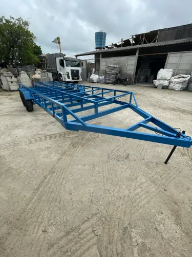Reboque para piscinas