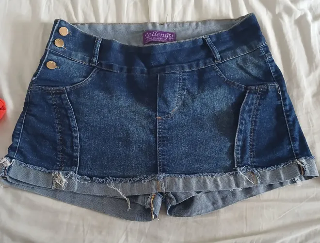 Short saia jeans veste 52/54