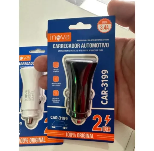 Carregador Veicular 2 USB