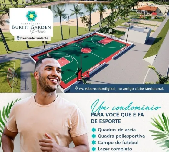 Terreno em Condomínio para Venda em Presidente Prudente, Condomínio Buriti Garden Prime