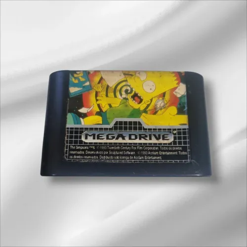 Bart simpsons mega drive