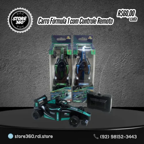 Carro de Fórmula 1 com Controle Remoto 