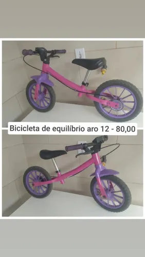 Bicicleta de equilíbrio aro 12