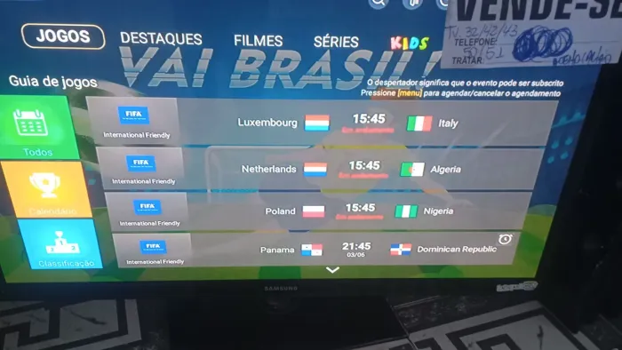 Tv 51polegada não é smart 