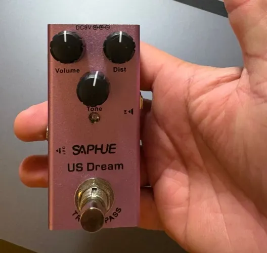 Pedais de guitarra. Drive