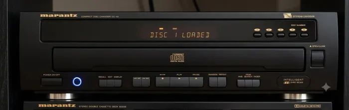 Marantz CC-45 Carrossel com 5 CD's + Controle.