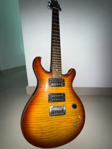 Guitarra tigrada eko