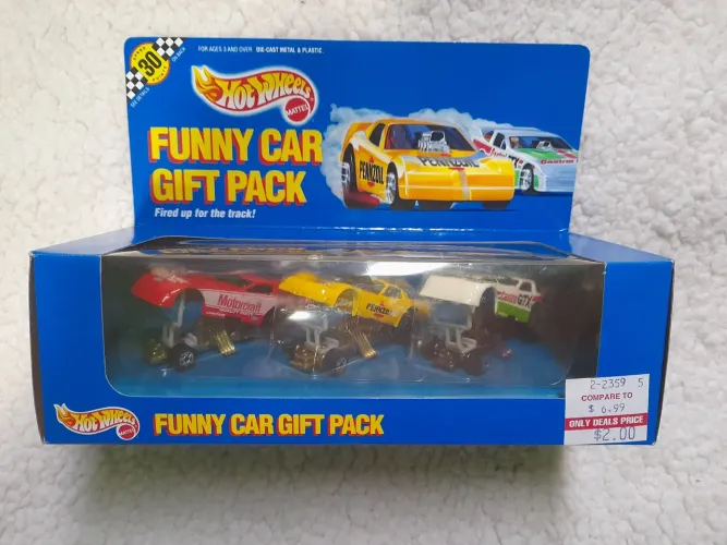 Hot wheels Gift Pack Funny Car original lacrado.