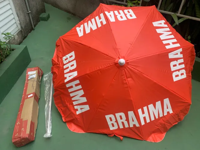 Ombrelone / Guarda-Sol Brahma - Novo Sem Uso