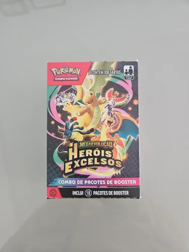 Combo de Pacotes Heróis Excelsos Pokémon TCG