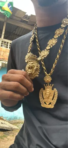 Cordão 100% moeda antiga 