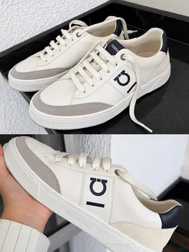 Tênis Ferragamo Masculino Original Branco