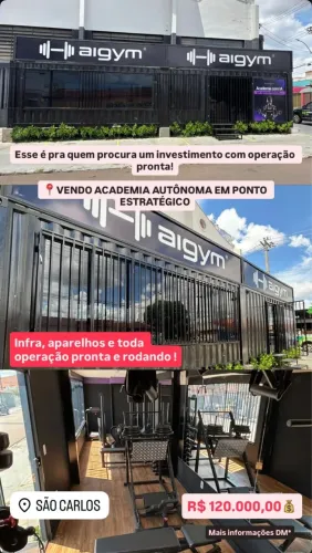 Studio Fitness em Container