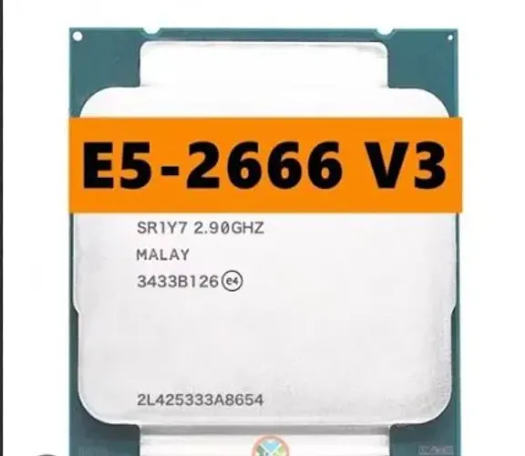 PROCESSADOR XEON E5 2666V3 EXCELENTE ESTADO PARA VENDA URGENTE!