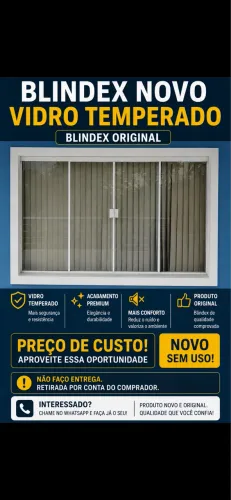 Janela Blindex NOVA 1,60mX0,98m