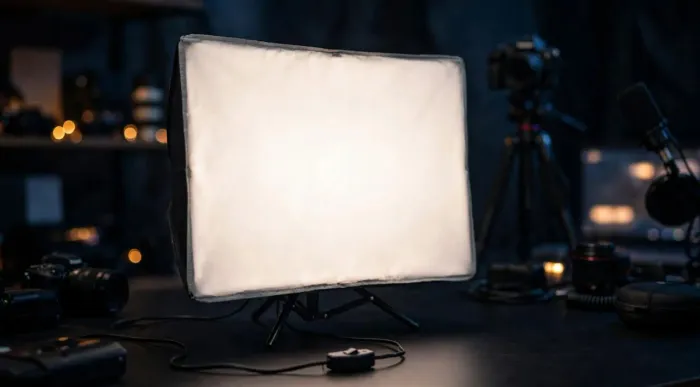 SOFTBOX / ILUMINADOR LED - ÓTIMA ILUMINAÇÃO PARA FOTOS E VÍDEOS