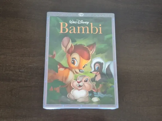 DVD Filme Bambi. Disney. Edição Diamante. Original. Lacrado!