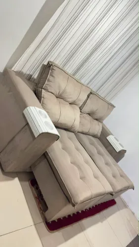 SOFÁ SUPER CONFORTÁVEL RETRÁTIL E RECLINÁVEL ENTREGO GRÁTIS