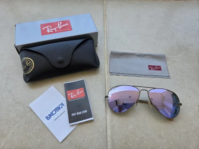 Óculos Ray Ban Aviador RB3025 Ed. Limitada Original
