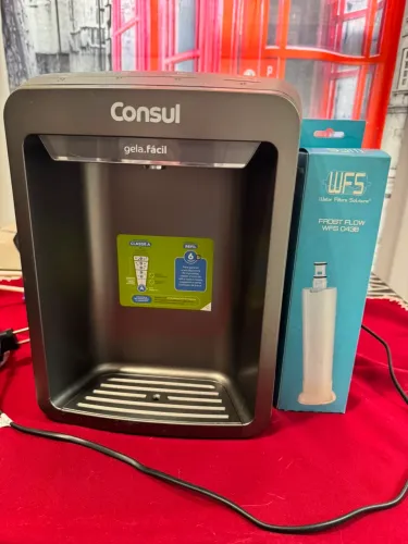 Purificador Consul CPB33AFVNA Cinza Bivolt + Filtro Novo