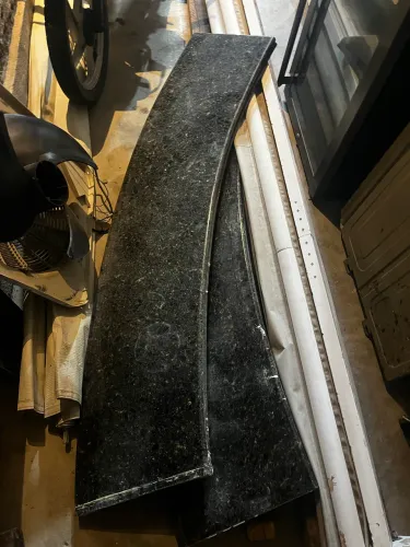 Pedras de mármore granito Bancada