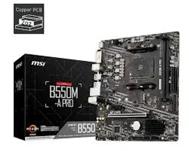 KIT UPGRADE SEMI NOVO -RYZEN 7 5800XT + 16GB RAM + PLACA MÃE MSI B550M-A PRO