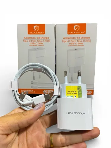 CARREGADOR TIPO C PARA TIPO C HMASTON 30W CB-23