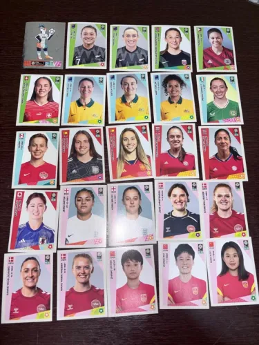 Figurinhas Copa do Mundo Feminina 2023