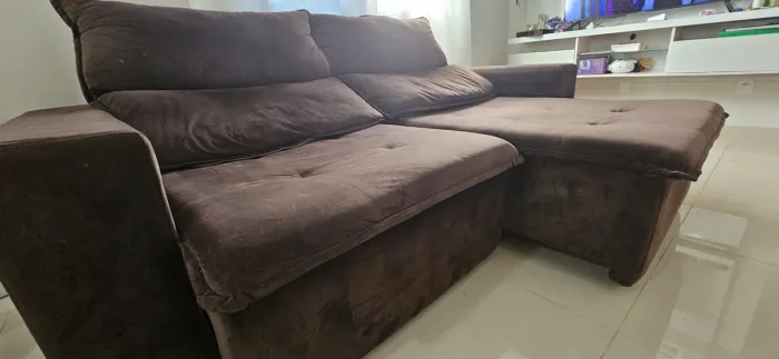 Sofa retrátil e reclinavel