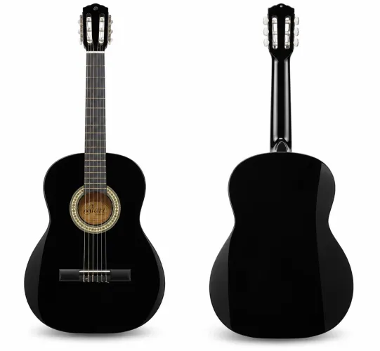 Violão preto Di Giorgio - Em ótimo estado