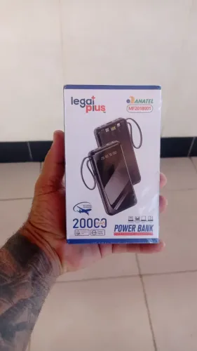 Power Bank 2000mah C/ Cabos Inclusos - *Entrega GRÁTIS Vila Velha