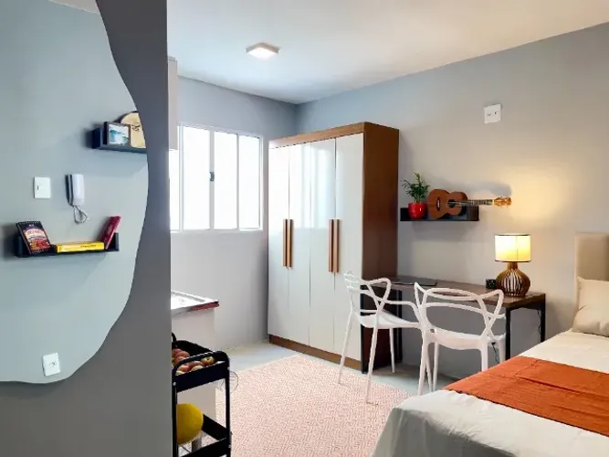 STUDIO MOBILIADO NA LIBERDADE, SÃO PAULO | SEM FIADOR | 6 OU 12 MESES